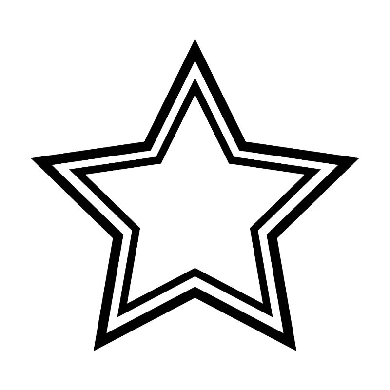 Star Double Frame
