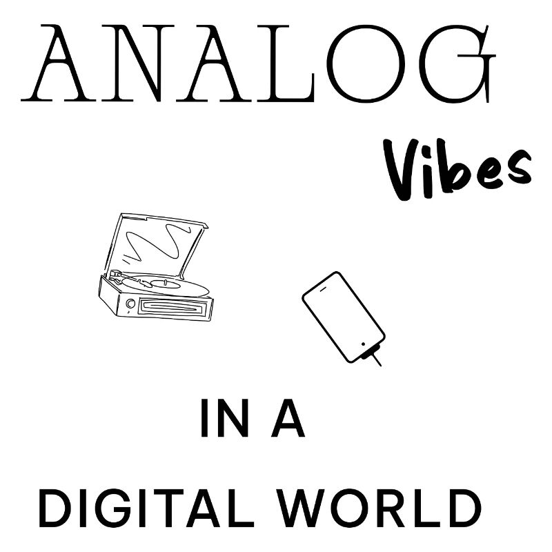 Analog Vibes Digital World – Turntable Retro