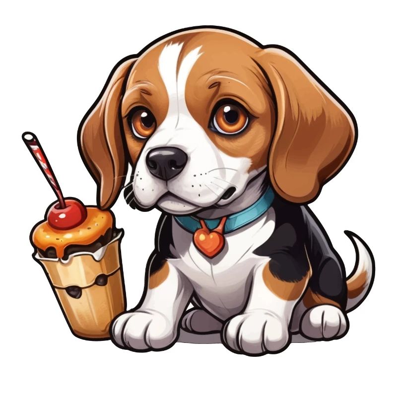 Beagle Cake Joy