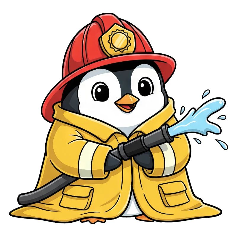 Pompier bénévole Chub Penguin
