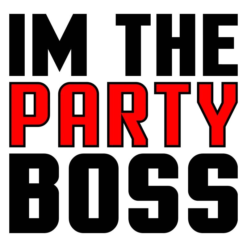 Ich bin der Party Chef
