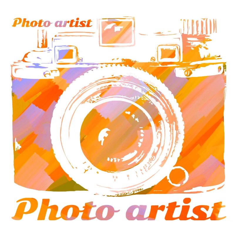 Camera in bright colors