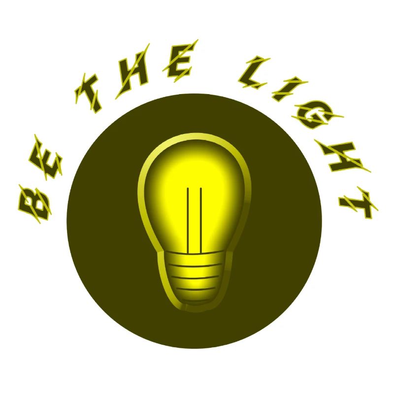 Light Idea Lamp Icon Yellow Circle be the light
