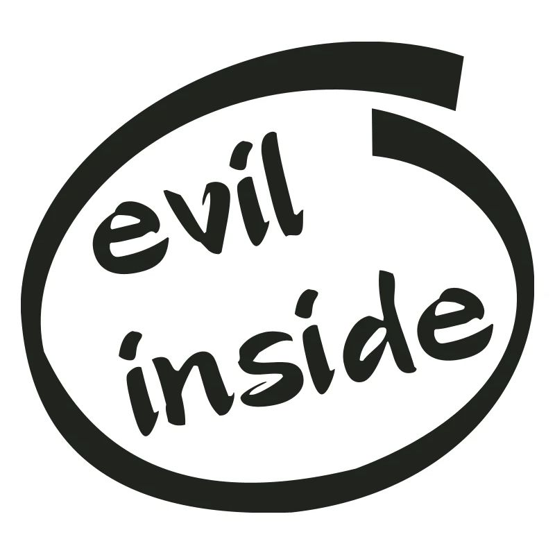 Evil Inside Ring Graphic