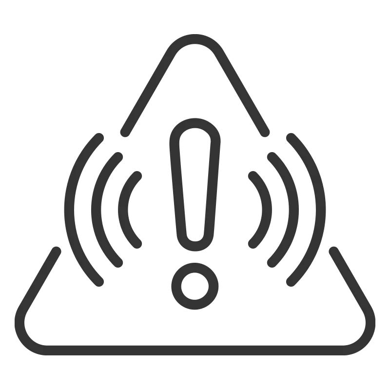 Warning Alert Icon – Triangle With Exclamation Mar