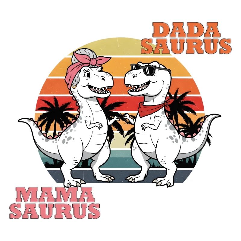 Mama & Dada Saurus – Le Duo Dino Fun !