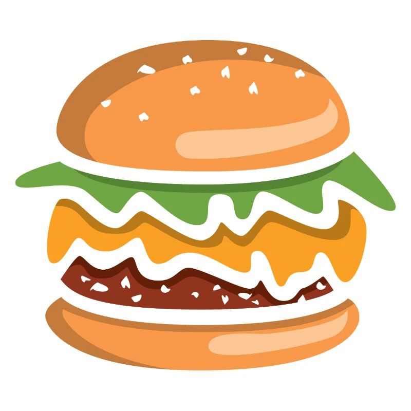 Comic Burger Cheeseburger