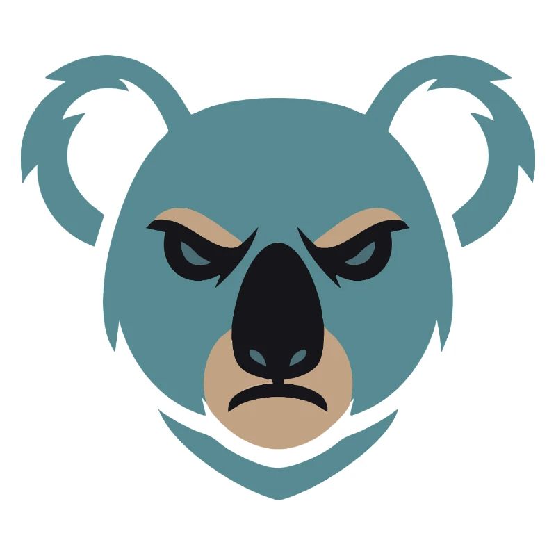 Wütender Koala