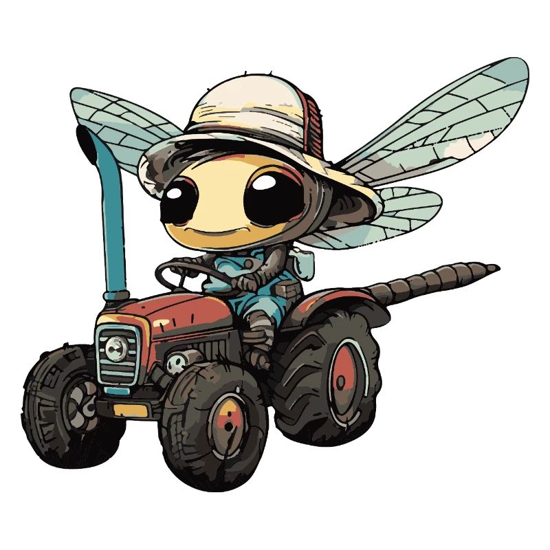Libelle Traktor Farmer