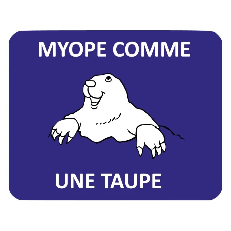 Short-sighted as a mole