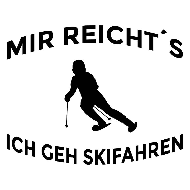 I've had enough, I'm going skiing