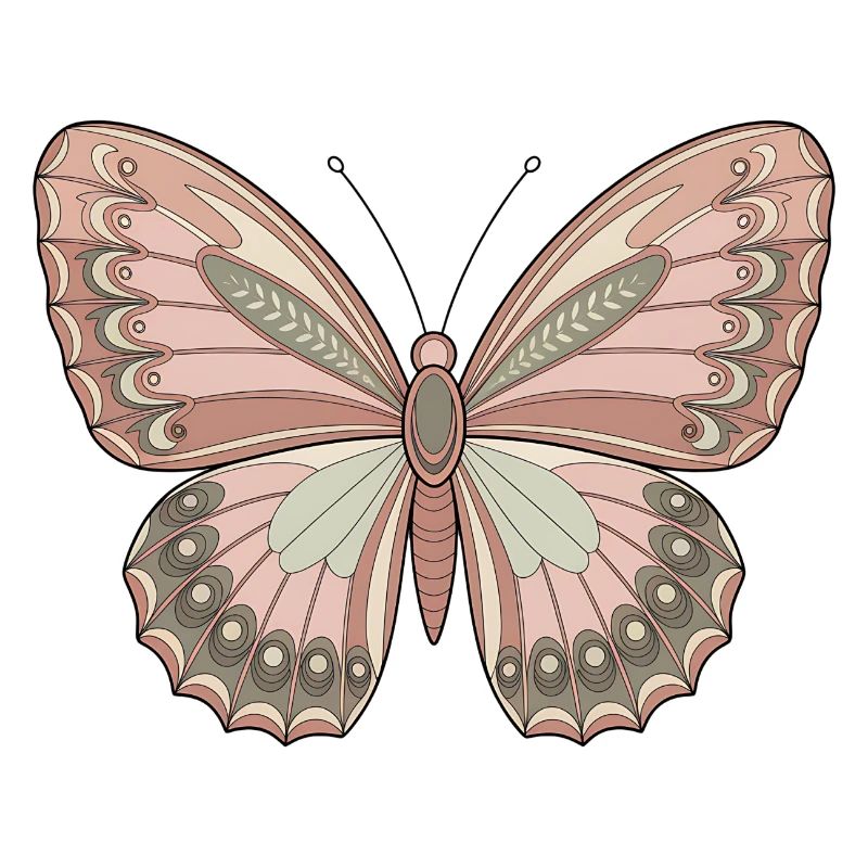 Boho Schmetterling