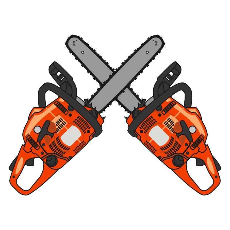 Croix de tronçonneuse