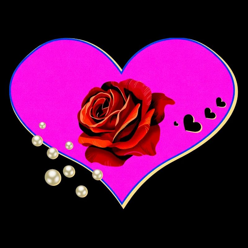 0Cœurs, Roses, Perles