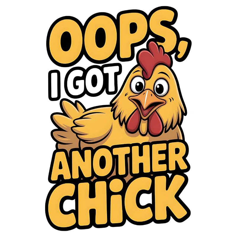 Oops I Got Another Chicken | Funny Farming Pun