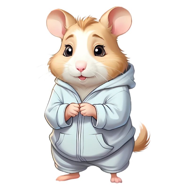 Cuddly Hero Hamster Pull à capuche