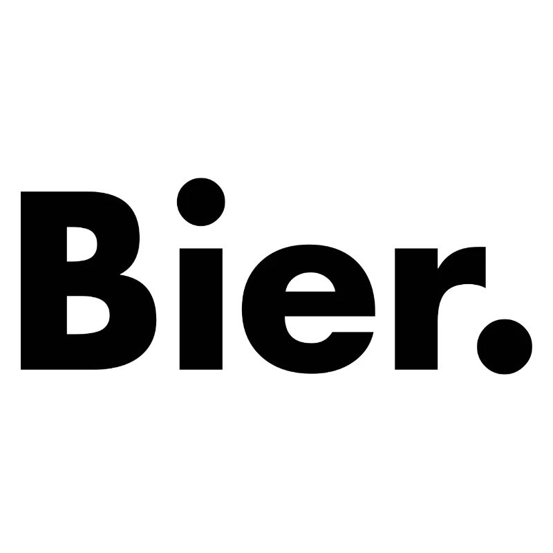 Bier.