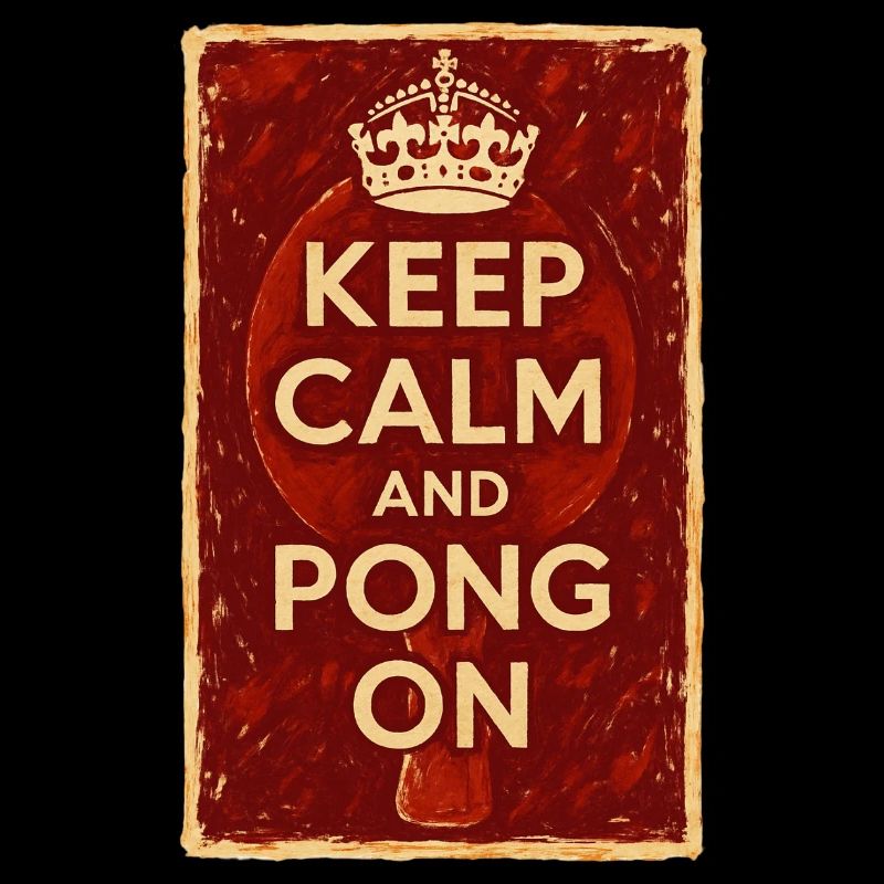 Keep Calm and Pong On / Ping