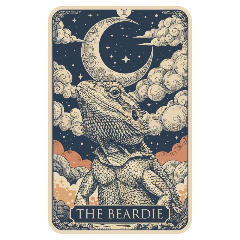 Der Bartagarot-Tarot-Bartdrachen-Liebhaber