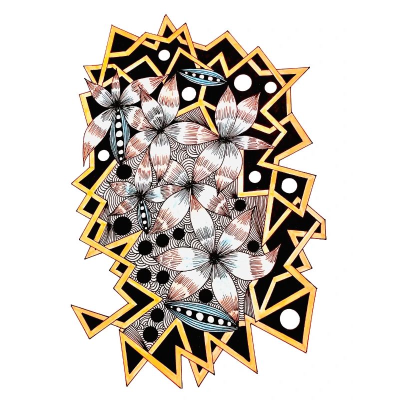Geometric floral power