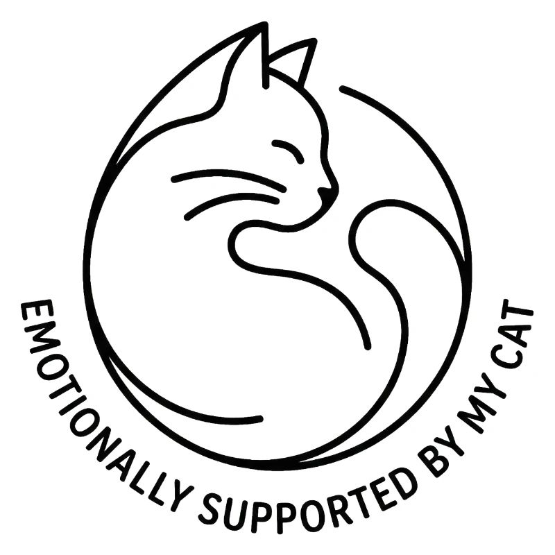 Cat-friendly yin-yang design