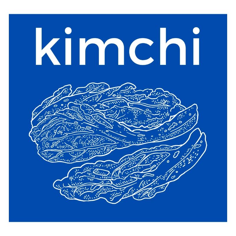 Kimchi Line Style Blue