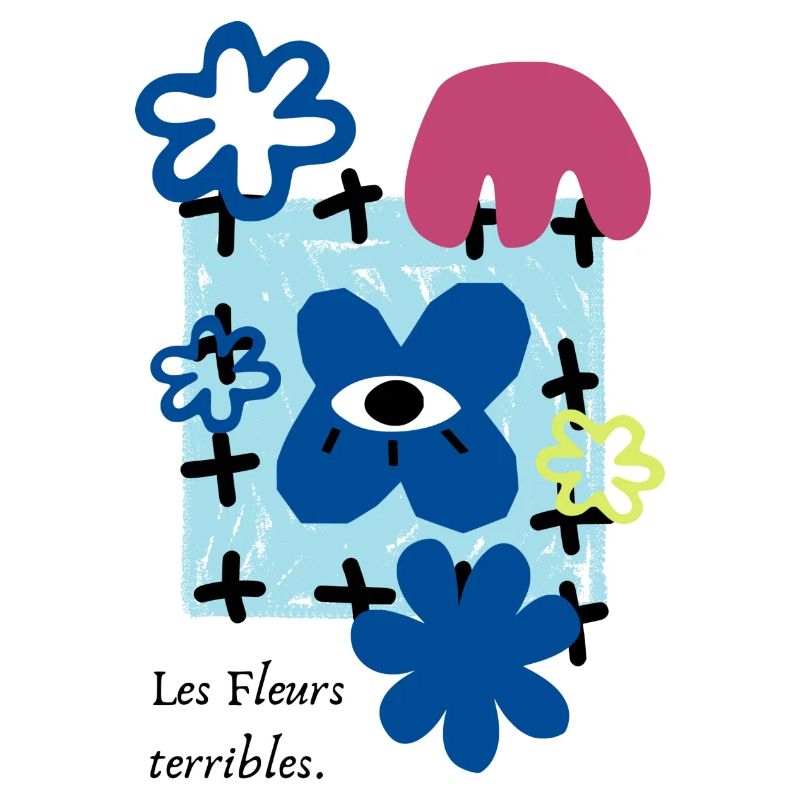 Les Fleurs terribles | Maximaliste Rétro Fleur Fun