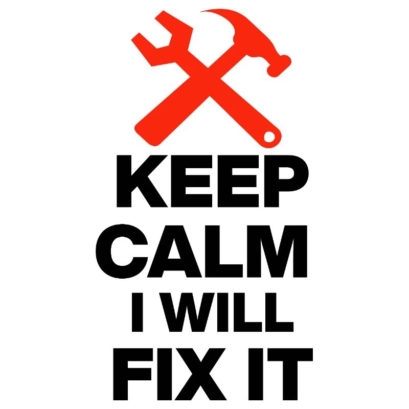 KEEP CALM, I WILL FIX IT! HANDWERKER GESCHENK PAPA