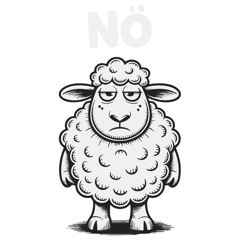 Lower Austria – Grumpy Sheep Humor Design