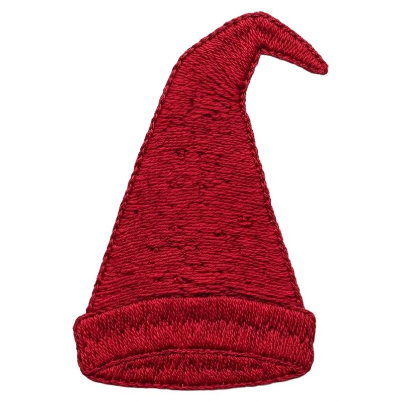 Gnome hat in embroidered look (printed)