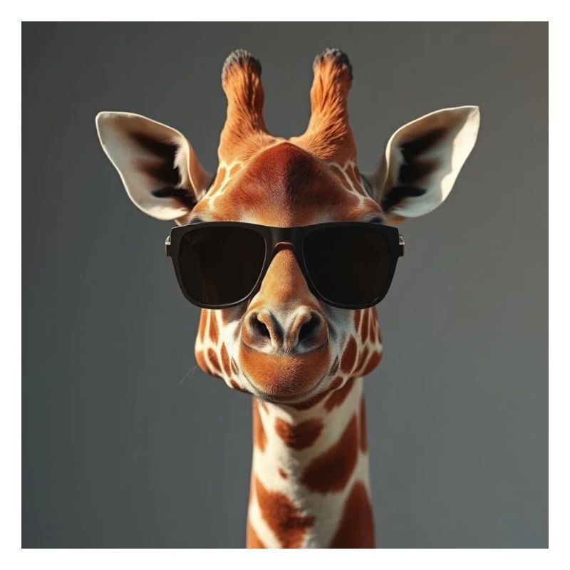 Girafe stylée