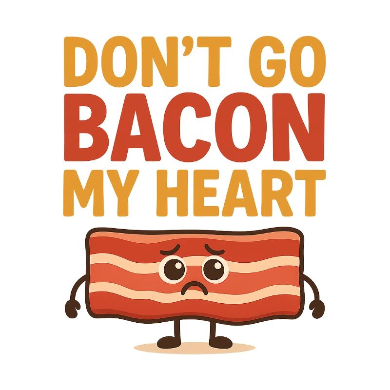 Bacon coeur Graffiti Design