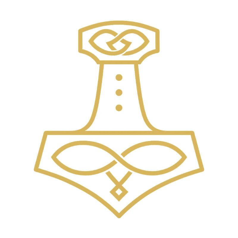 Thor's Hammer Mjölnir – Noble Norse Symbol