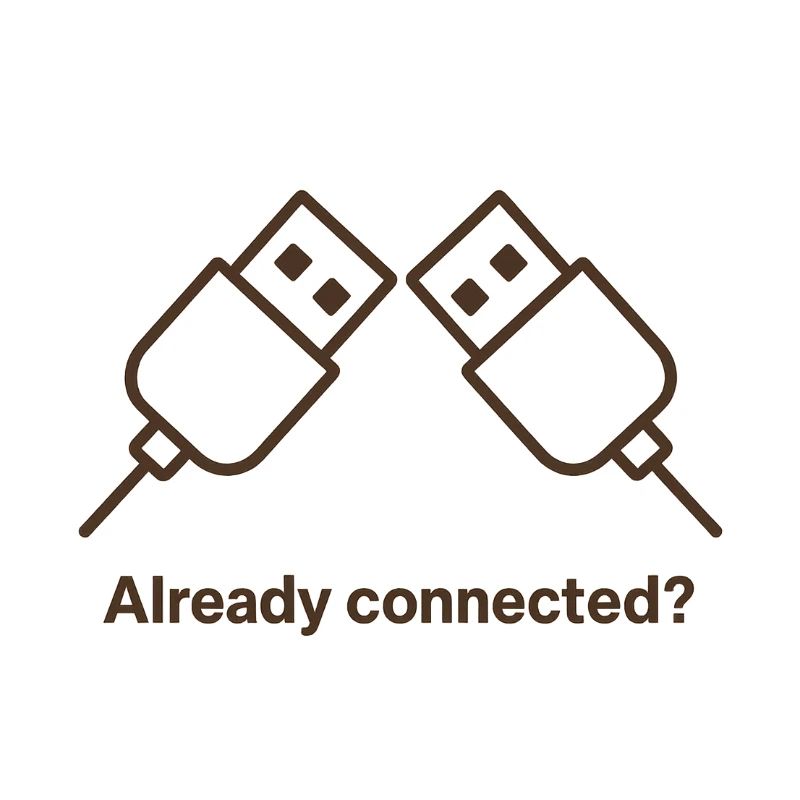 Déjà connecté