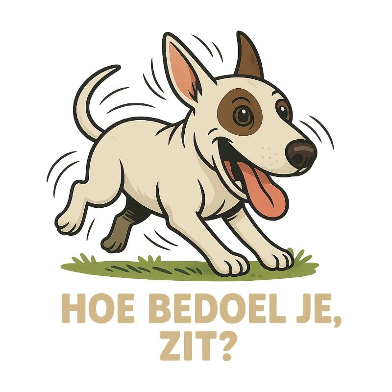 Bull terrier drôle