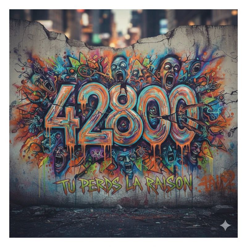Graffiti 42800 Tu Perds La Raison