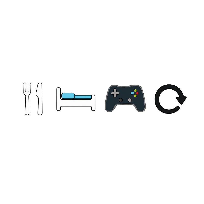 Eat Sleep Game Repeat