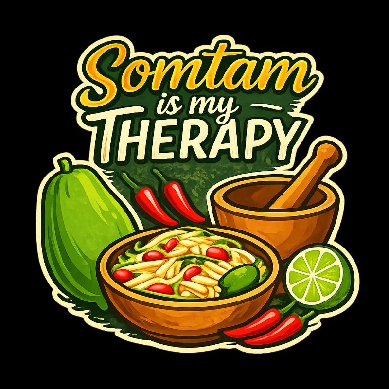 Somtam Is My Therapy – Cuisine de rue rétro thaïlandaise