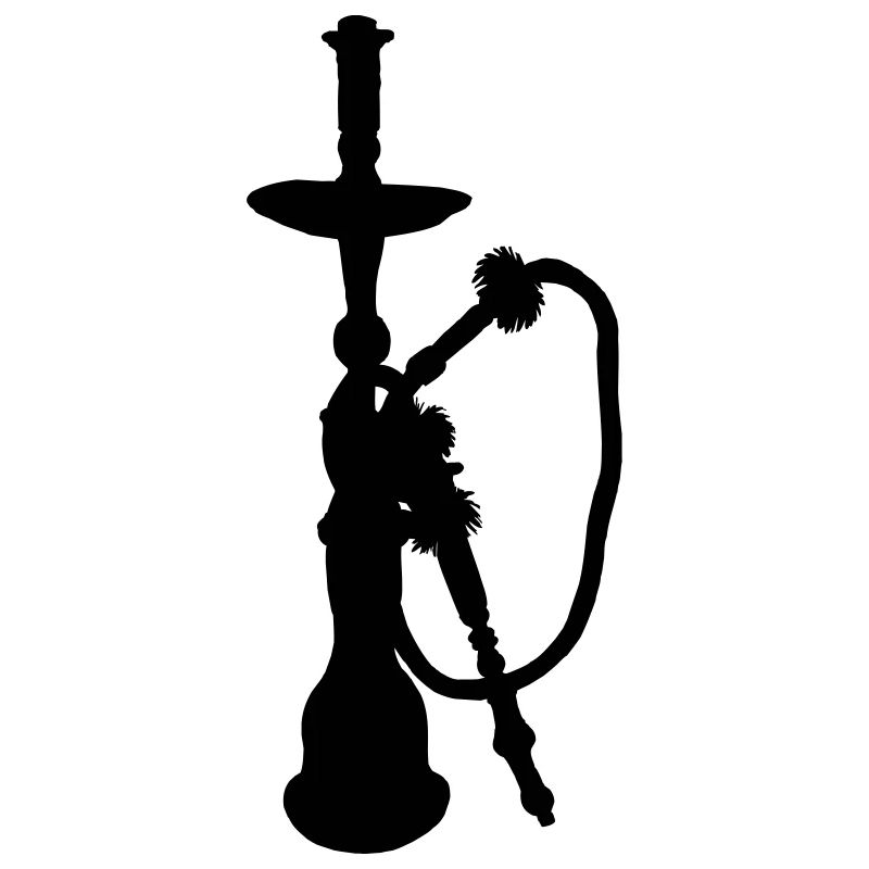 Water pipe shadow figure