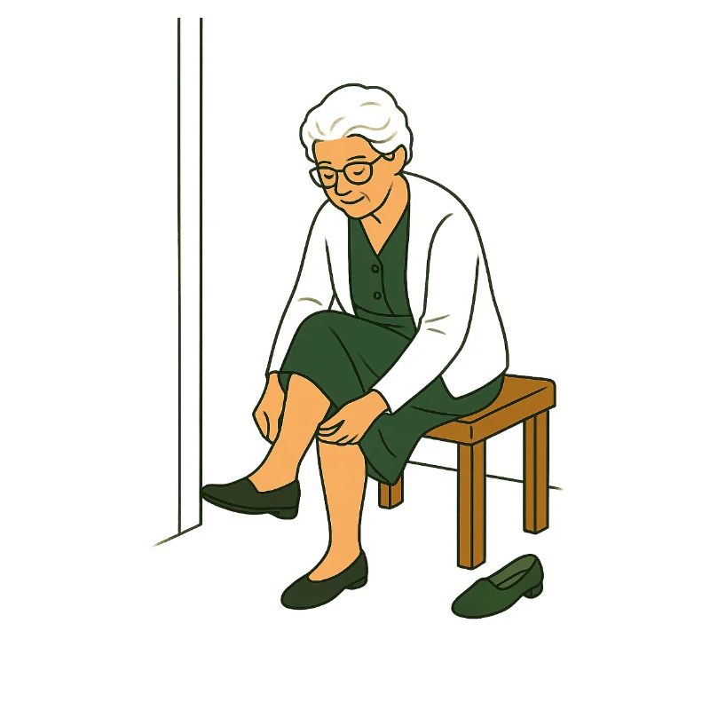 Chaussures de rechange de grand-mère