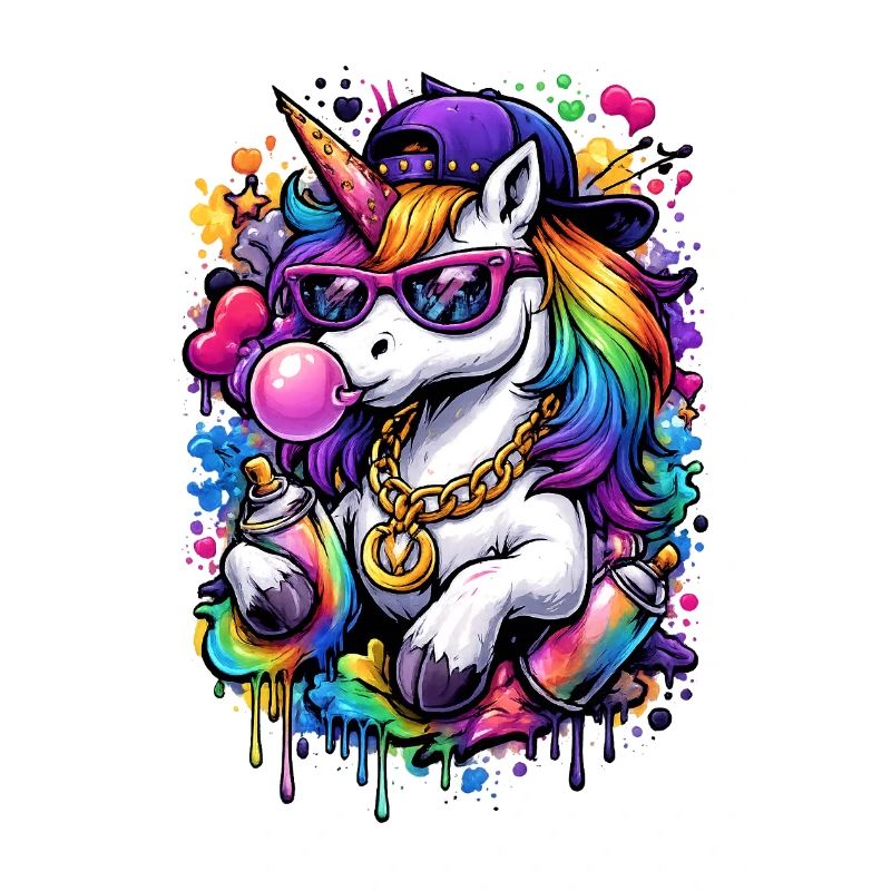 Licorne Pop Art