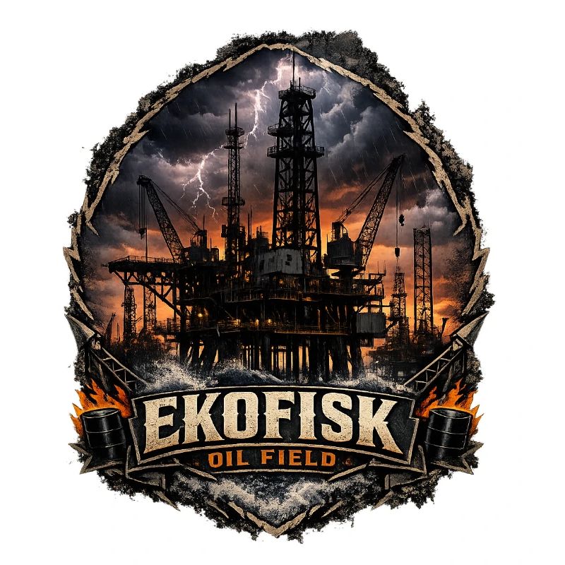 Conception de tempête dans le champ pétrolifère Ecofisk