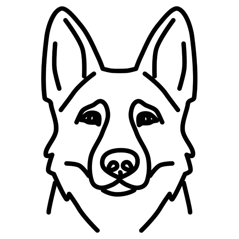 Kopf Schäferhund