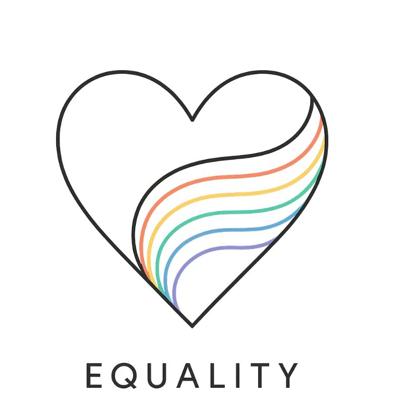 Pride Rainbow Love Equality Diversity Queer