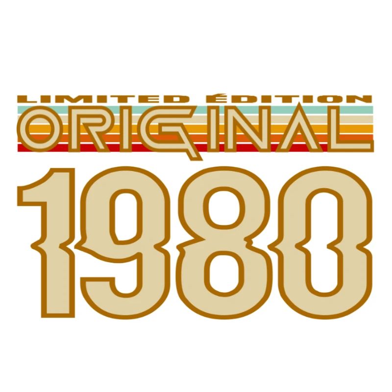 Retro 1980's First Edition