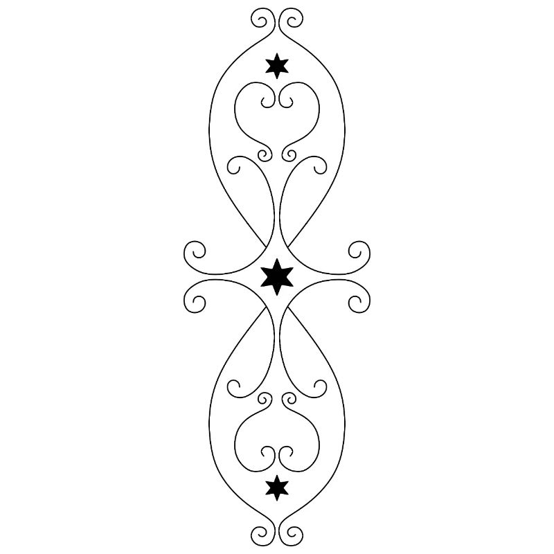 Symmetrical Star Pattern