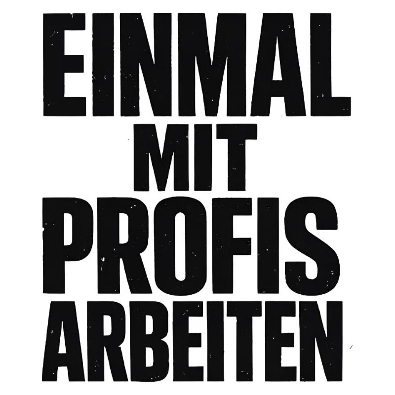 Alter! Katastrophe - einmal mit Profis arbeiten