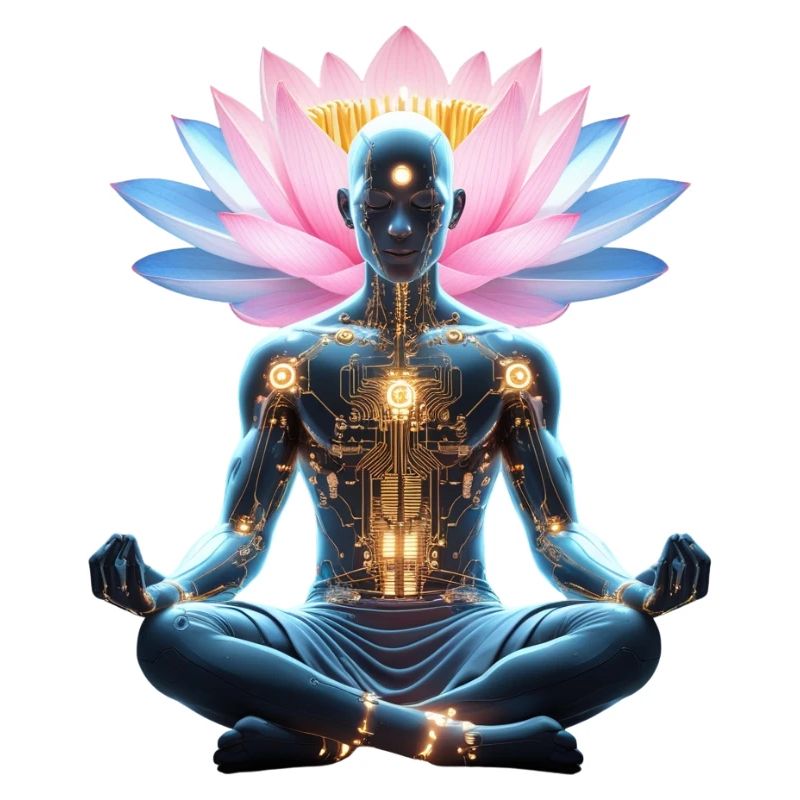 Cyborg Zen et Lotus Éclatant