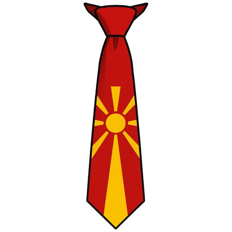 Macedonia Tie – Flag Design