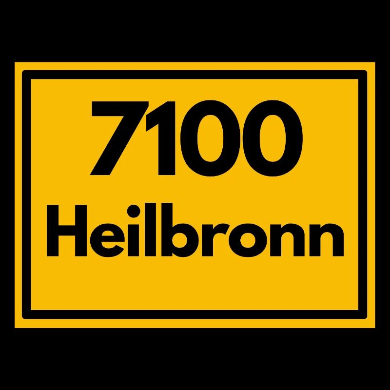 ANCIEN CODE POSTAL RÉTRO 7100 HEILBRONN KILIAN
